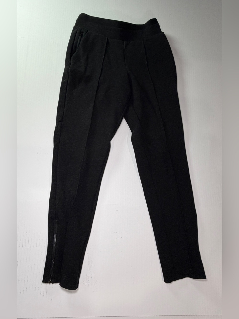 Athleta heathered pintuck pant ccs charcoal